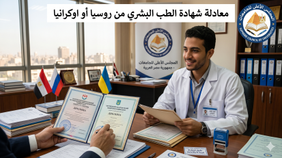 المقالات و الشروحات معادلة شهادة الطب البشري من روسيا أو اوكرانيا